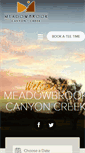 Mobile Screenshot of meadowbrooklubbock.com